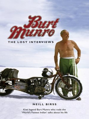 cover image of Burt Munro